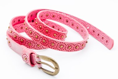 Pink women belts clipart