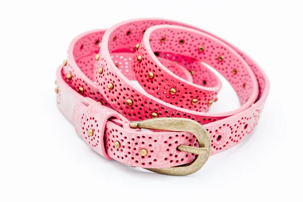 Pink women belts — Stock Photo, Image