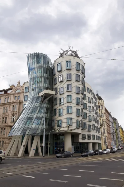 stock image Dancing house in Prague