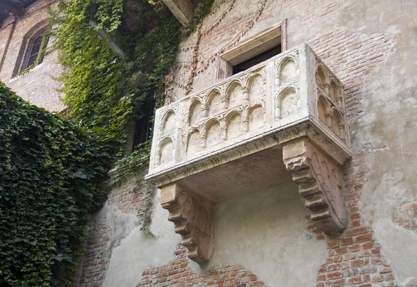 stock image The balcony of Romeo and Juliet in Verona