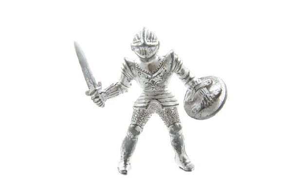 Ritter aus Metall — Stockfoto