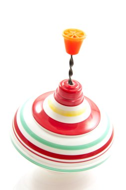 Spinning vintage toy clipart