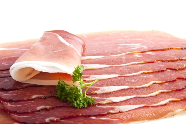 Bacon con prezzemolo — Foto Stock