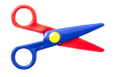 Colorfull scissors clipart