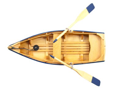 Boat of wood clipart