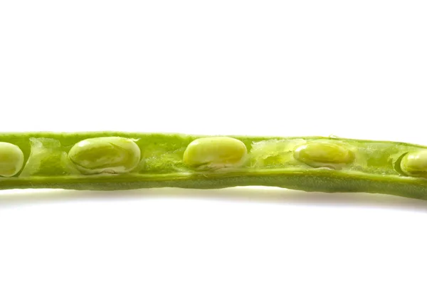Plasterki string bean — Zdjęcie stockowe