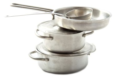 Pots and pans clipart