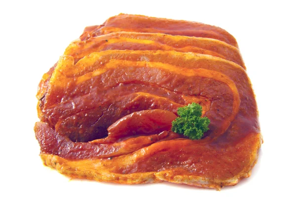 Marinované maso — Stock fotografie