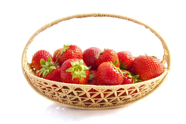 Strawberry basket — Stock Photo, Image