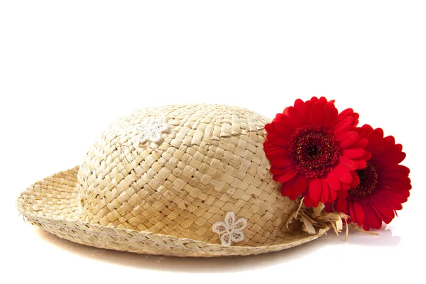 Krásná květina klobouk — Stock fotografie