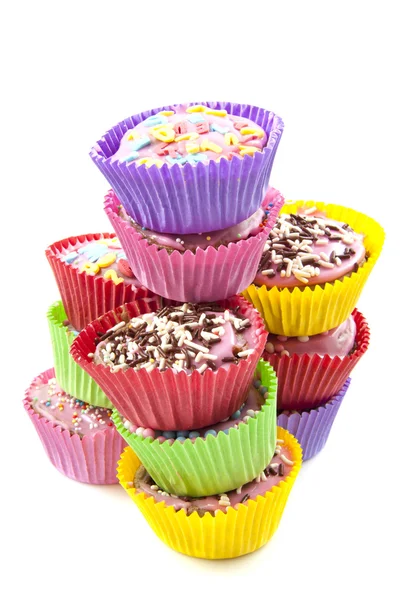 Lustige Cupcakes — Stockfoto