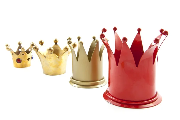 Cuatro coronas — Foto de Stock