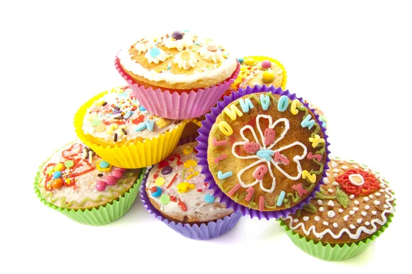 Deliziosi cupcake — Foto Stock