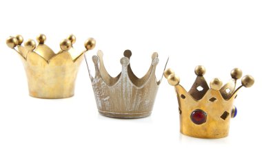 Vintage crowns clipart