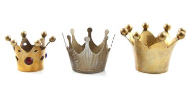 Vintage crowns clipart