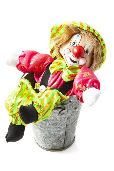 Fröhlicher Clown — Stockfoto