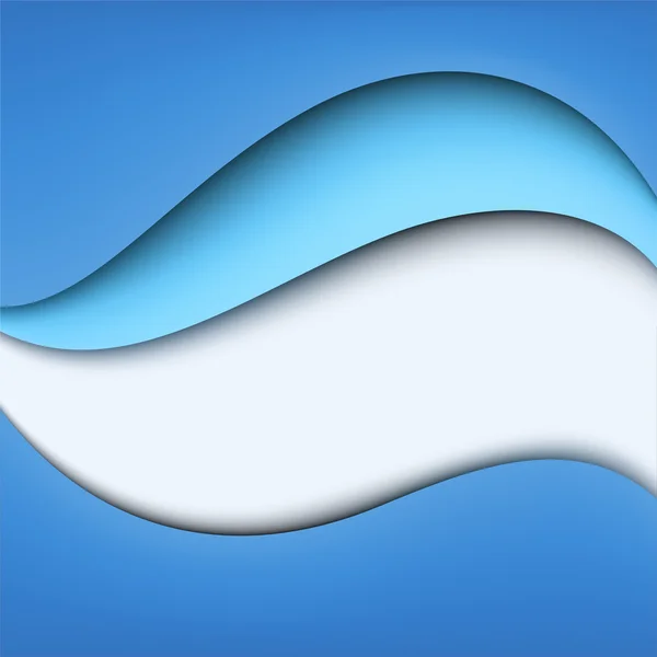 Синя хвиляста фону — стоковий вектор