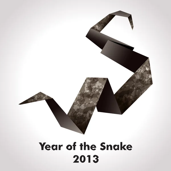 Year of the Snake — Stock Vector