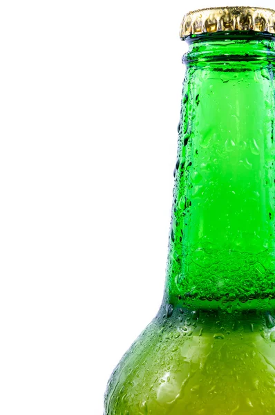 Izzadt üveg sört — Stock Fotó