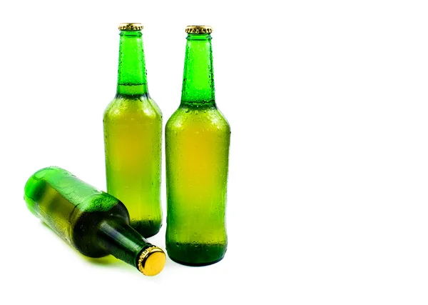 Ιδρωμένος μπουκάλι μπύρας — Φωτογραφία Αρχείου