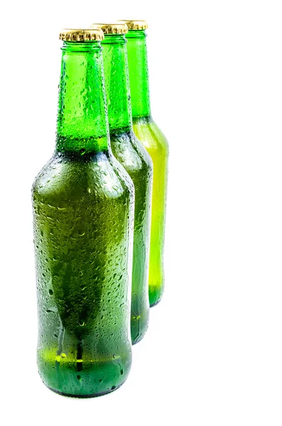 Svettig flaska öl — Stockfoto