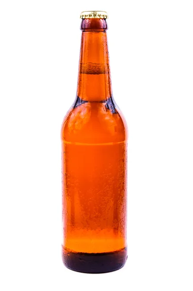 Ιδρωμένος μπουκάλι μπύρας — Φωτογραφία Αρχείου