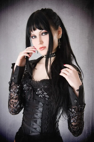 Gotik kız. — Stok fotoğraf