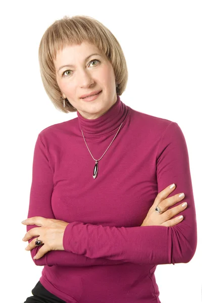 Mature middle-aged woman — Stock Photo, Image