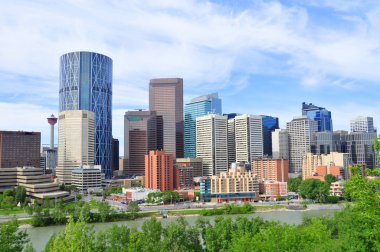 Calgary skyline clipart