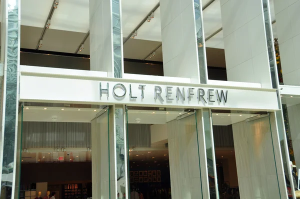 Holt Renfrew signage — Stock Photo, Image
