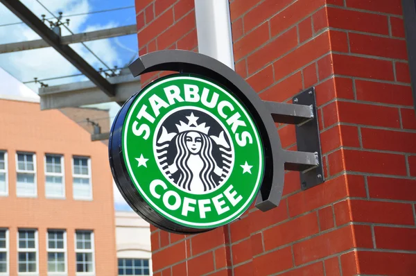 Starbucks-Logo — Stockfoto