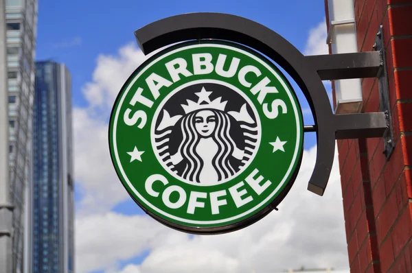 Starbucks logotyp — Stockfoto