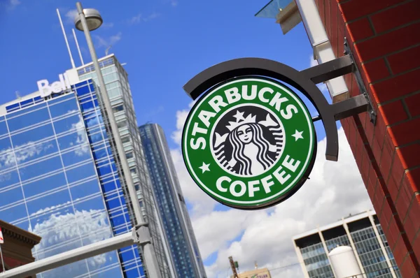Логотип Starbucks — стоковое фото