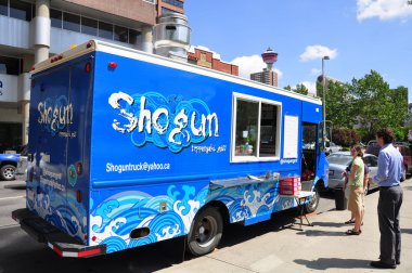 Shogun food truck clipart