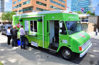 Noodle Wagon food truck clipart