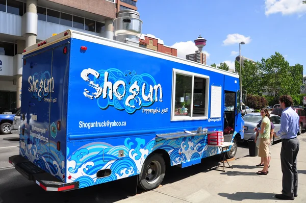 Caminhão de comida de Shogun — Fotografia de Stock