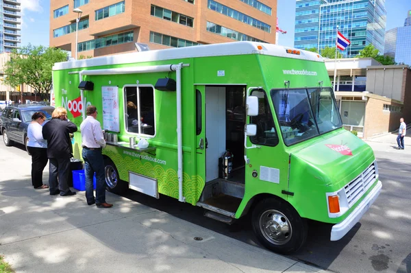 Noodle caminhão de comida vagão — Fotografia de Stock