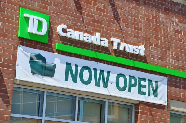 Sucursal de TD Canada Trust — Foto de Stock