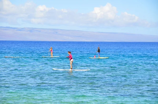 Surfer, Kaanapali, Maui, Hawaii — Stok Foto