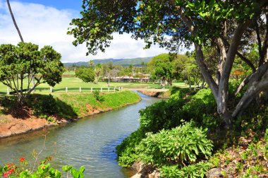 kaanapali Maui, hawaii Golf Sahası