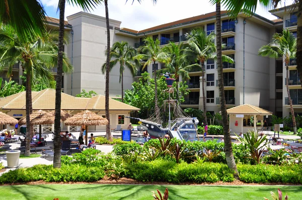 Курортний готель beach Maui — стокове фото