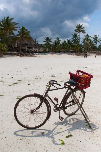 Stock image Bicycle on the beach