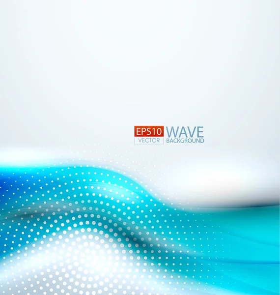 stock vector Abstract wave background