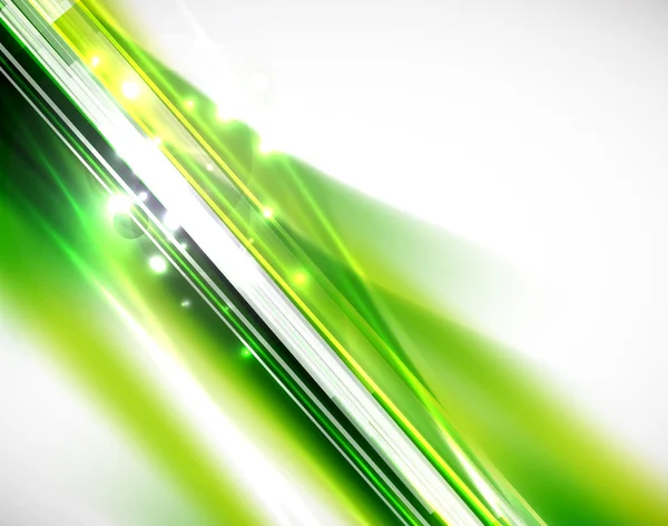 Grüne Linien Hintergrund — Stockvektor