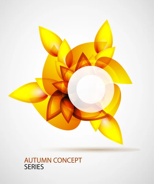 Symbole d'automne — Image vectorielle