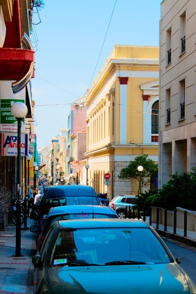 Utcai Piraeus — Stock Fotó