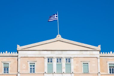 Greek Parliament in Athens clipart