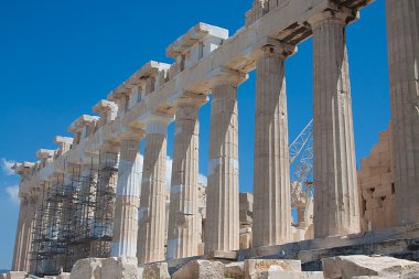 Parthenon in Acropolis, Athens clipart