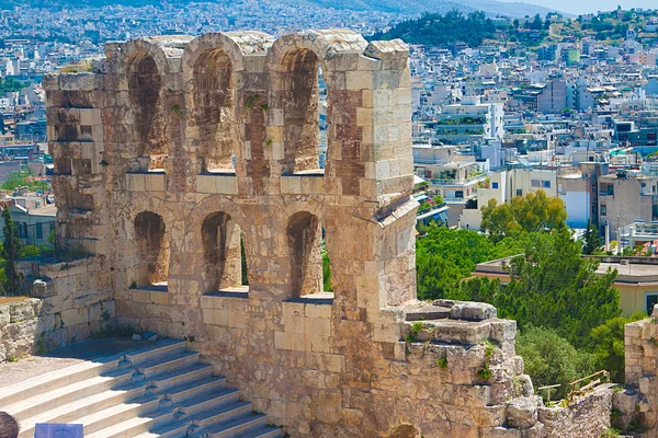 アクロポリス、アテネのパルテノン神殿 — ストック写真