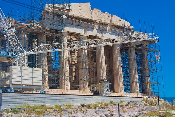 Parthenon på Akropolis, Aten — Stockfoto